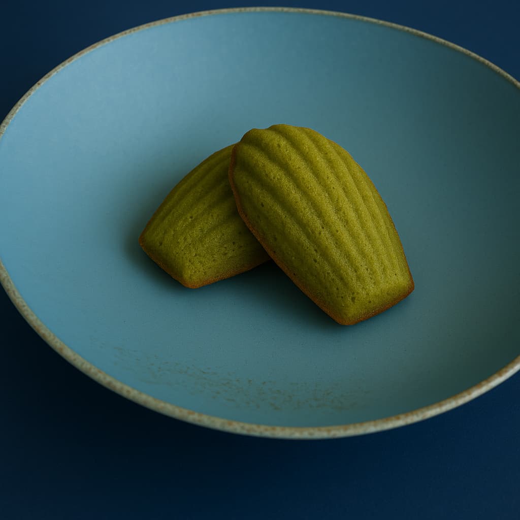 Matcha-Madeleine
